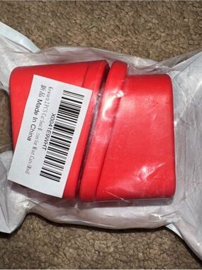 Red Silicone Car seat belt covers